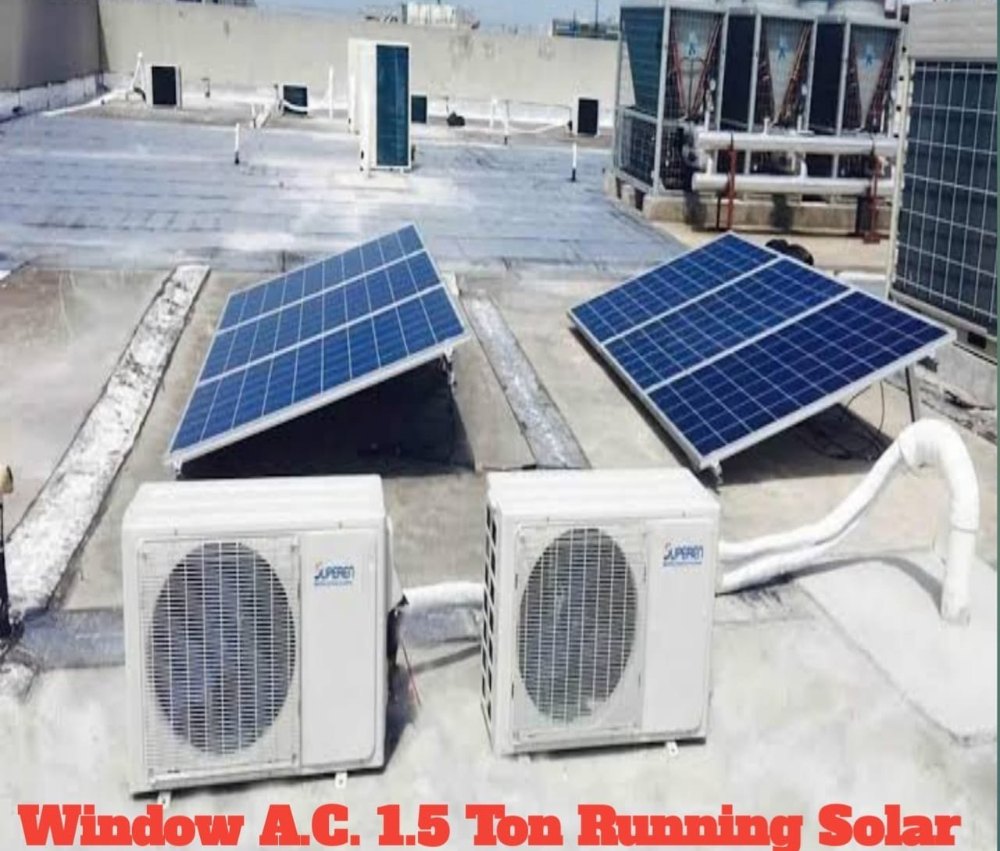 Window Solar AC Flat